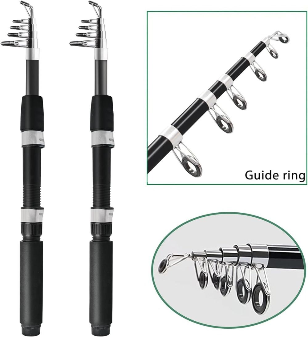 Fishing Pole Combo 6.9ft 2Pcs  - Reel Bag recensie en prijs