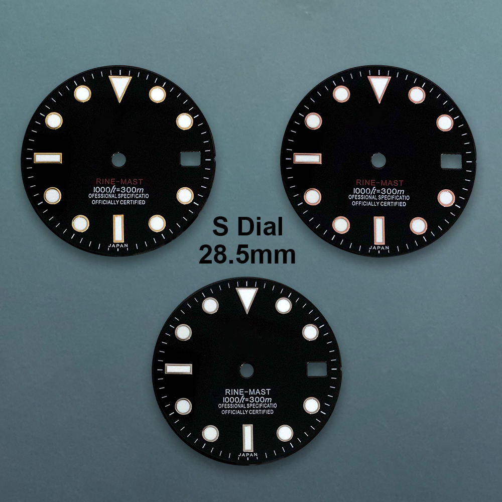 28.5mm S Logo SUB Dive Dial Fi - Reel Case recensie en prijs