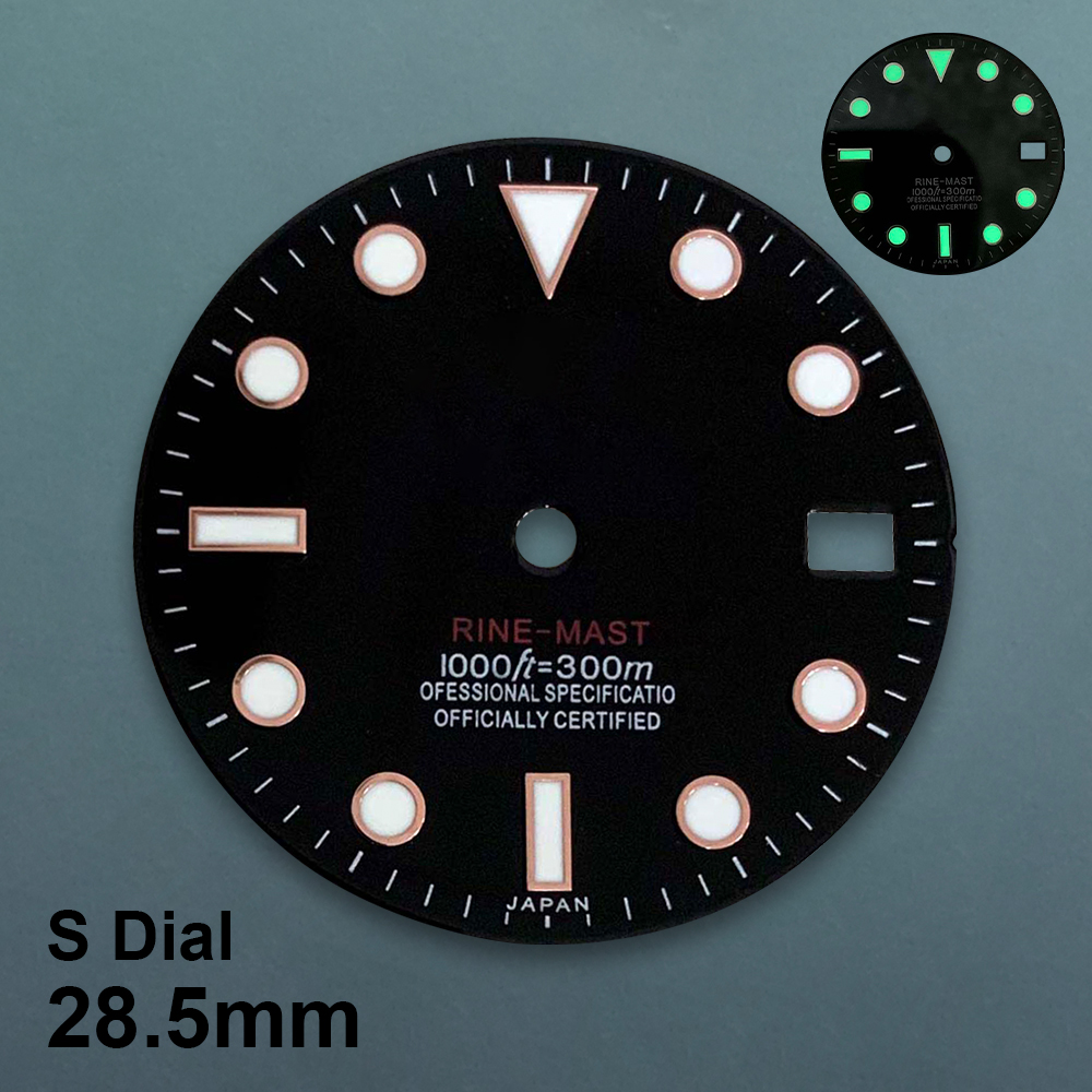 28.5mm S Logo SUB Dive Dial Fi - Reel Case recensie en prijs