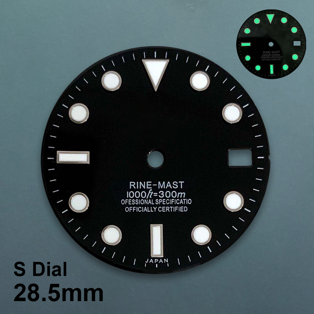 28.5mm S Logo SUB Dive Dial Fi - Reel Case recensie en prijs