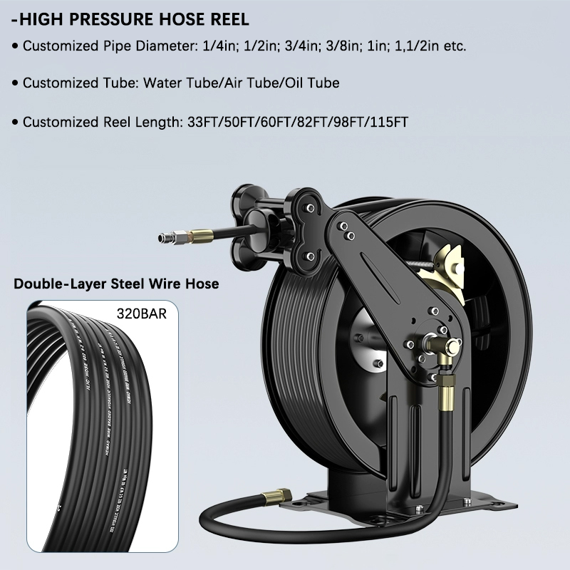 Hose Reel 1/2 1/4 3/4 1inch Hi - Reel Grease recensie en prijs