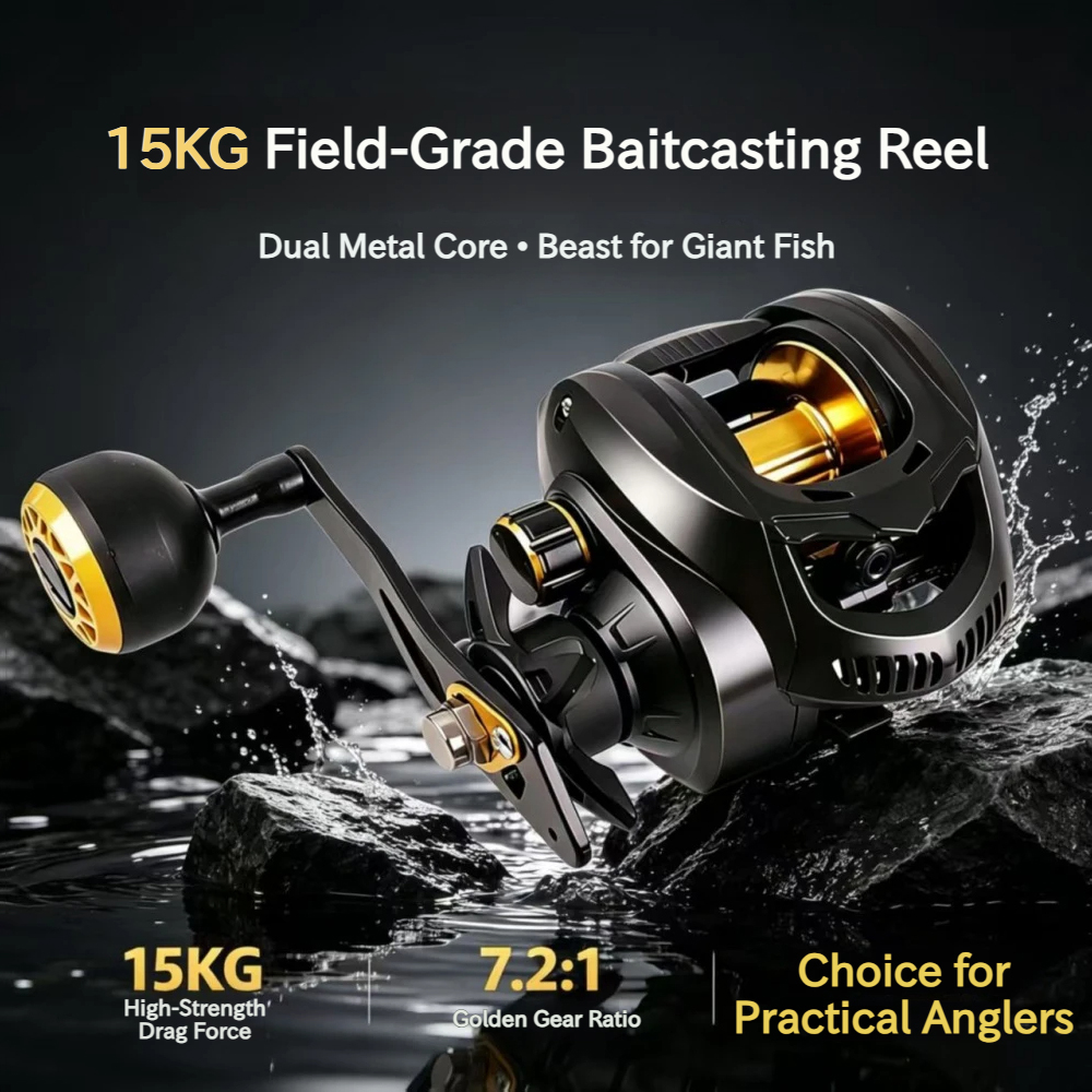 7.2:1 Heavy Duty Baitcasting R - Trolling Reel recensie en prijs