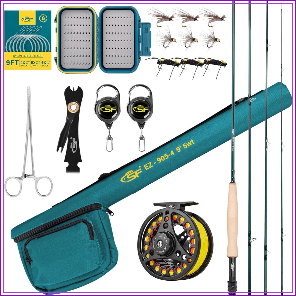 Fly Fishing Rod Combo Starter  - Reel Case recensie en prijs