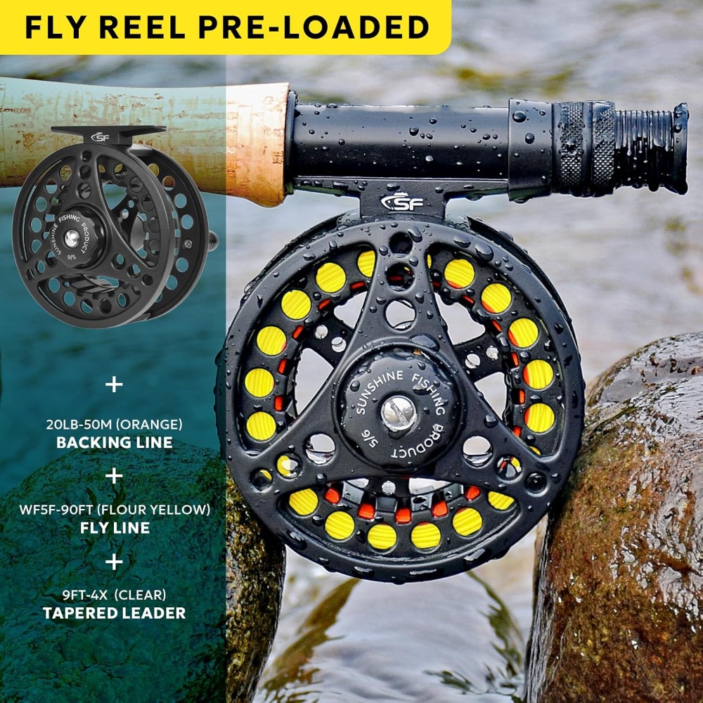 Fly Fishing Rod Combo Starter  - Reel Case recensie en prijs