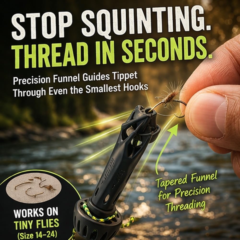 Portable Magnetic Fly Threader - Baitcasting Reel recensie en prijs