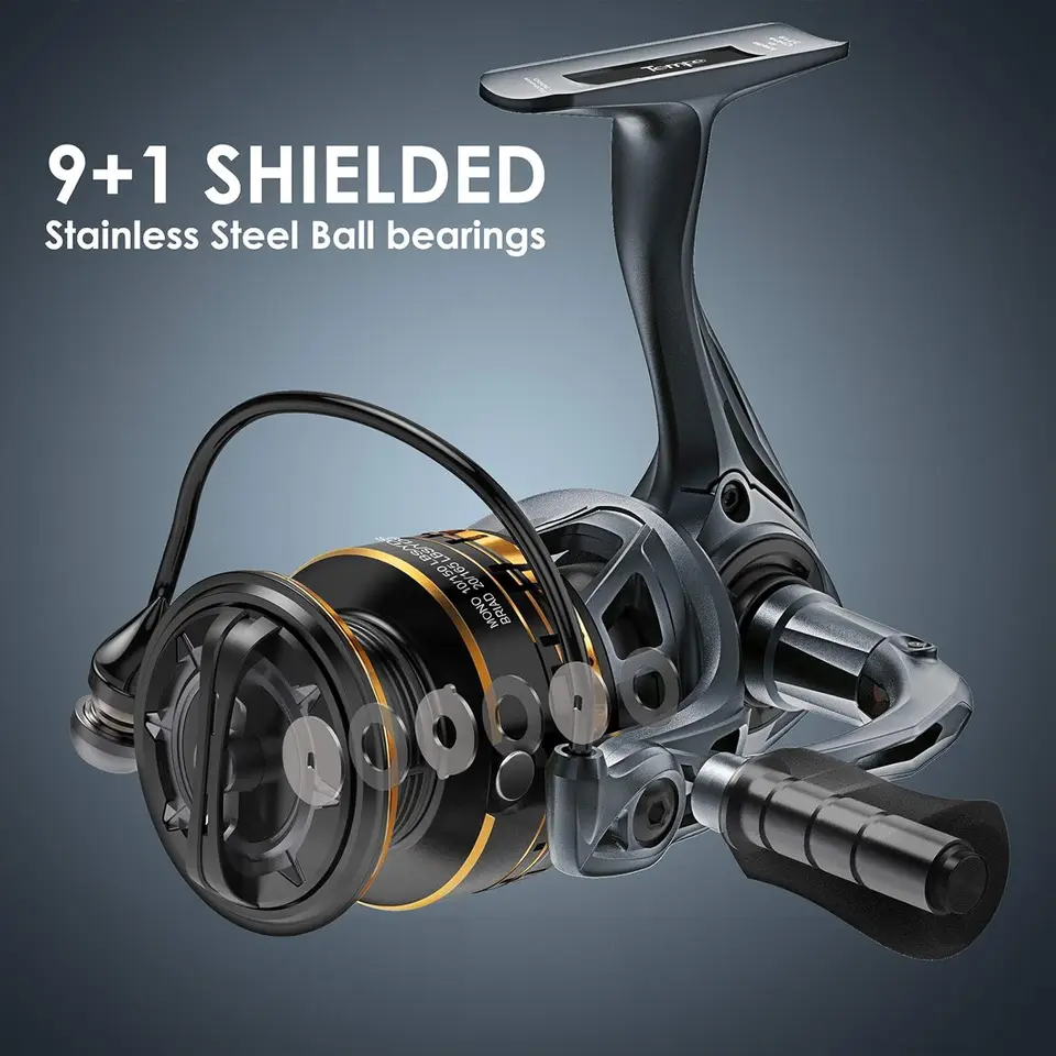 Spinning Reel, 9+1 BB Incredib - Spinning Reel recensie en prijs