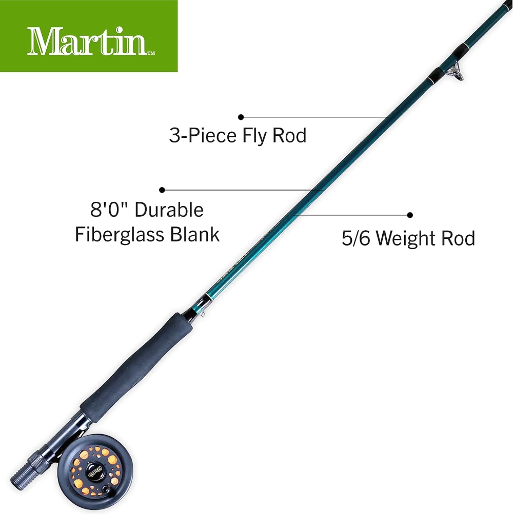 Complete Fly Fishing Kit - 8ft - Fly Reel recensie en prijs
