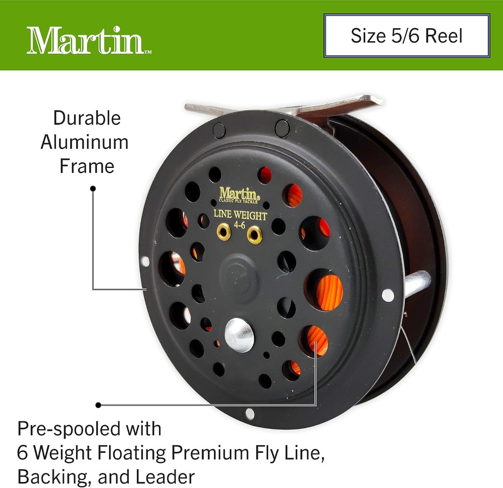 Complete Fly Fishing Kit - 8ft - Fly Reel recensie en prijs