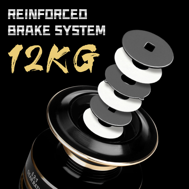 DEUKIO Spinning Reels 12KG Max - Reel Drag Knob recensie en prijs