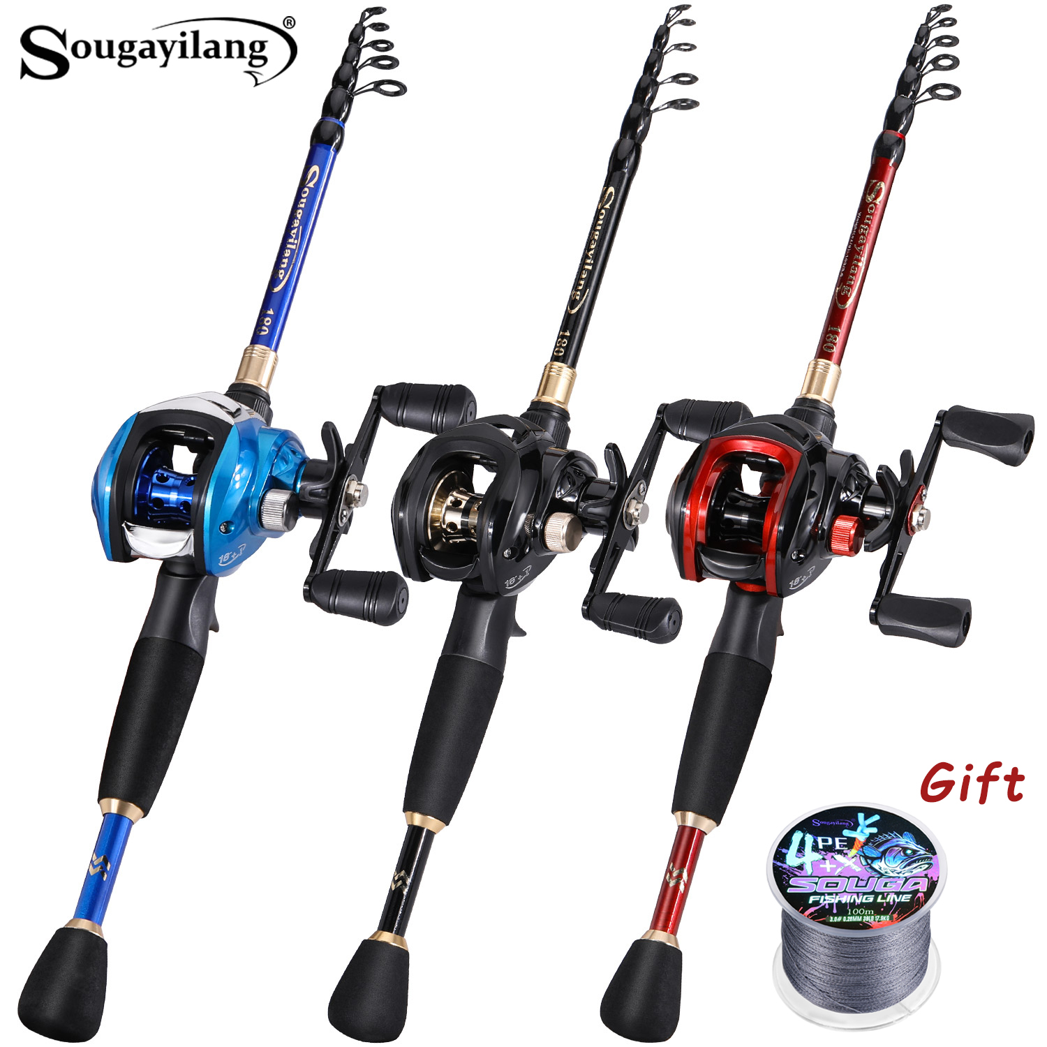 Sougayilang Fishing Set with C - Spincast Reel recensie en prijs