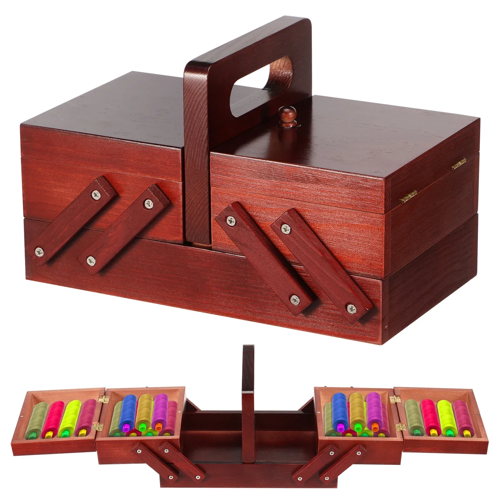 Expandable Sewing Thread Box W - Reel Case recensie en prijs