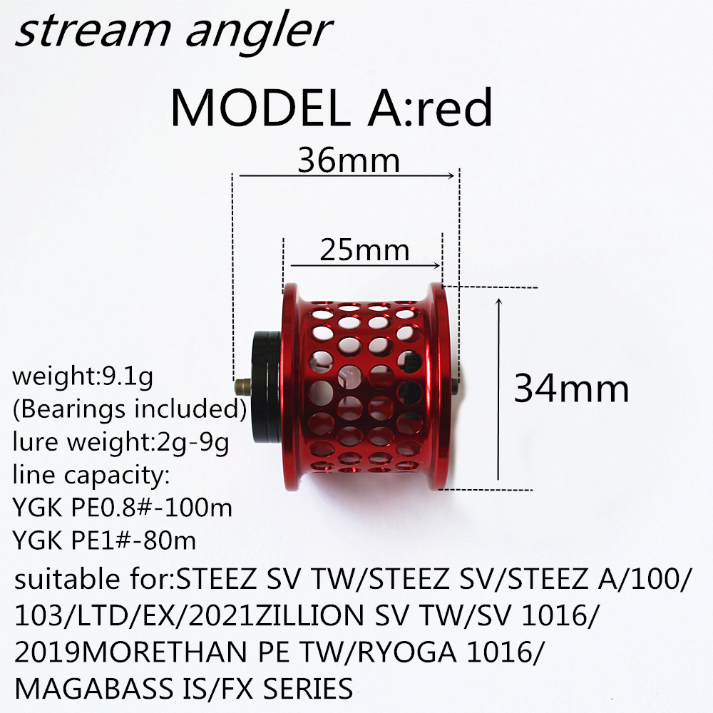 Shallow Spool Retrofit Parts A - Reel Spare Spool recensie en prijs