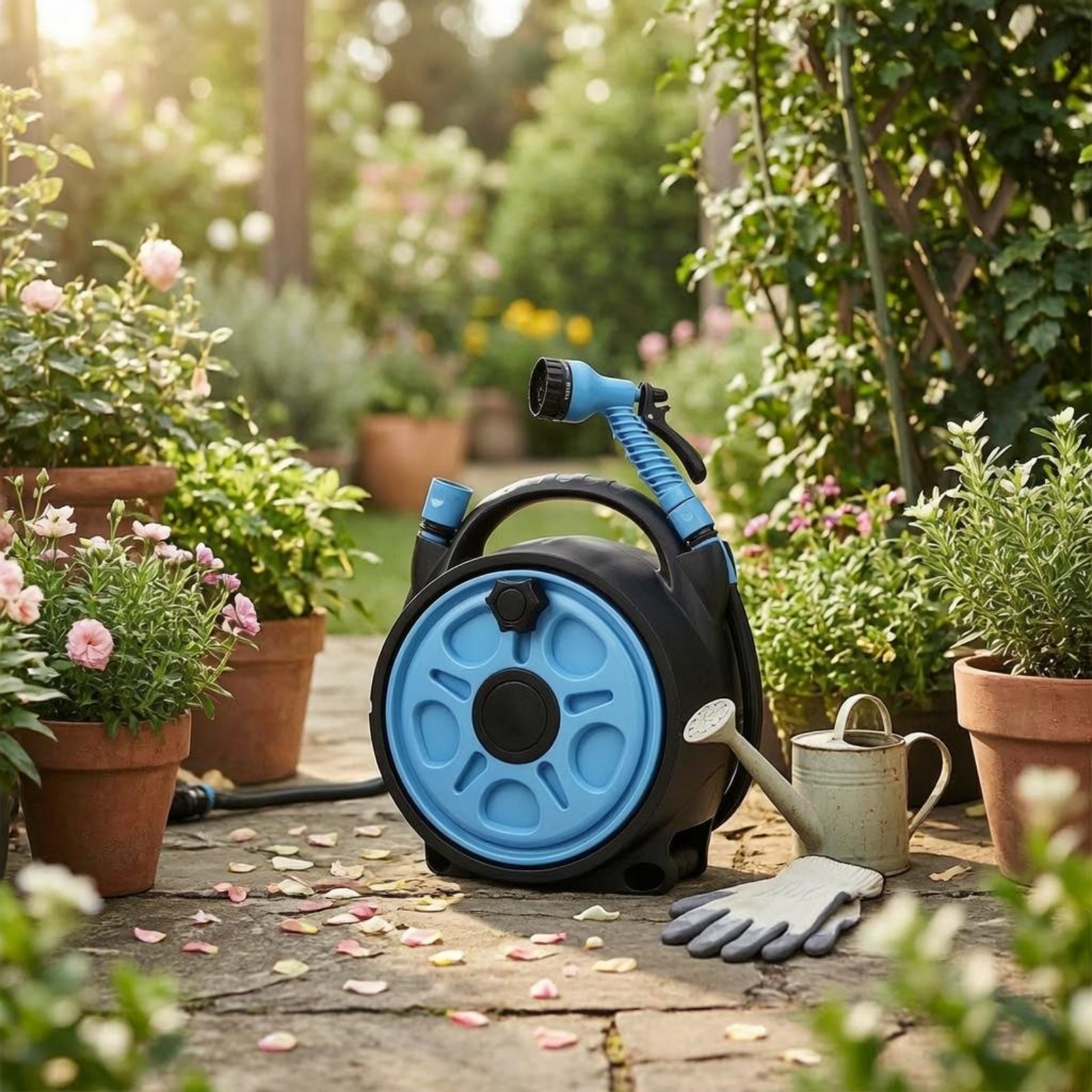 Hose Reel Sprayer Portable Car - Reel Handle recensie en prijs