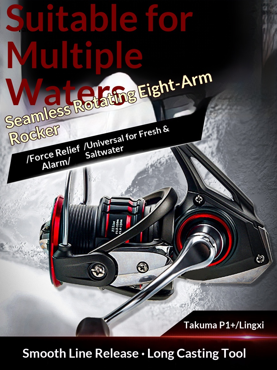 Takuma P1 Plus Lingxi Spinning - Trolling Reel recensie en prijs