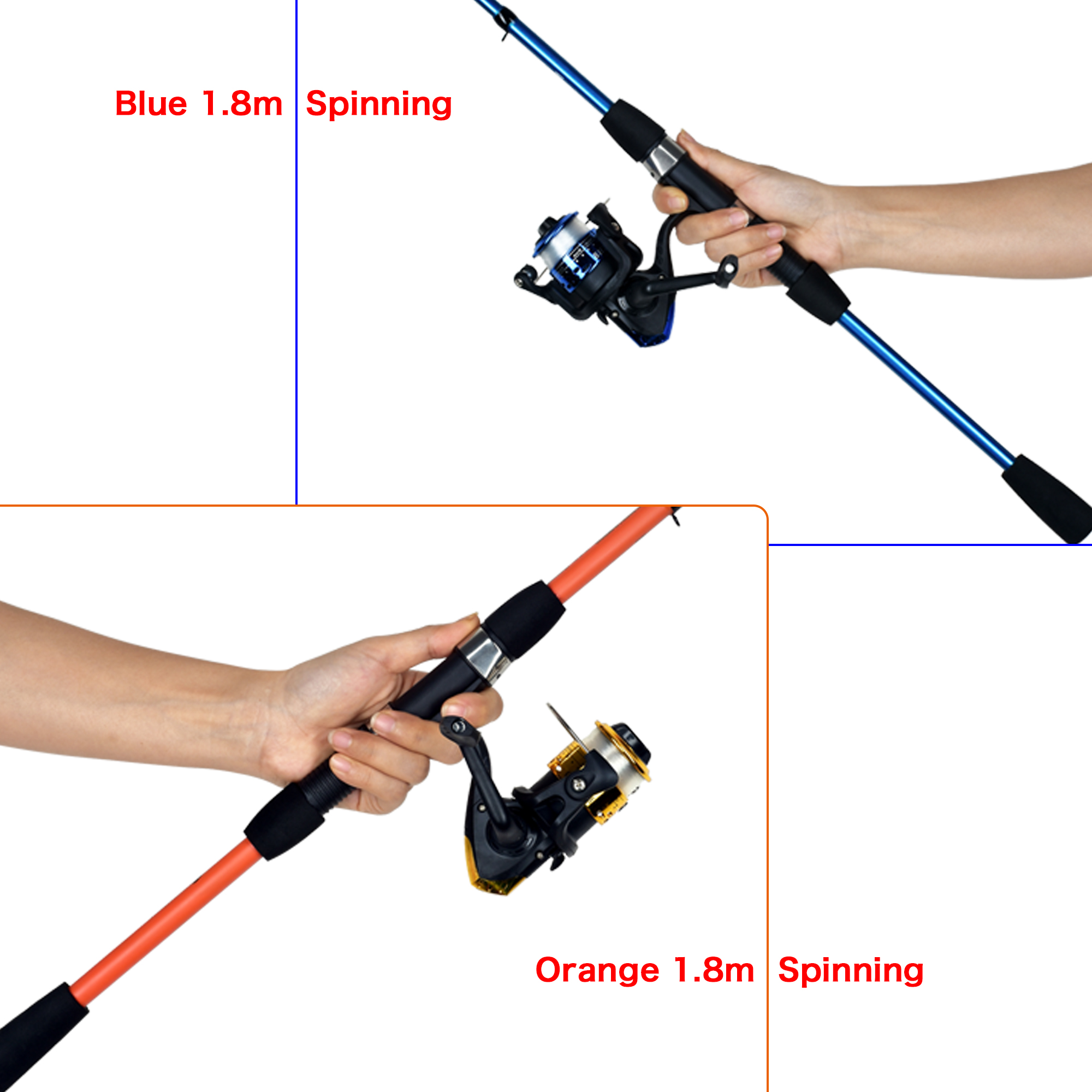 BIUTIFU Spinning Fishing Rod S - Spincast Reel recensie en prijs