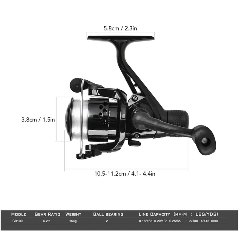 BRAVMAK 2.1/ 2.3 mTelescopic F - Reel Cover recensie en prijs