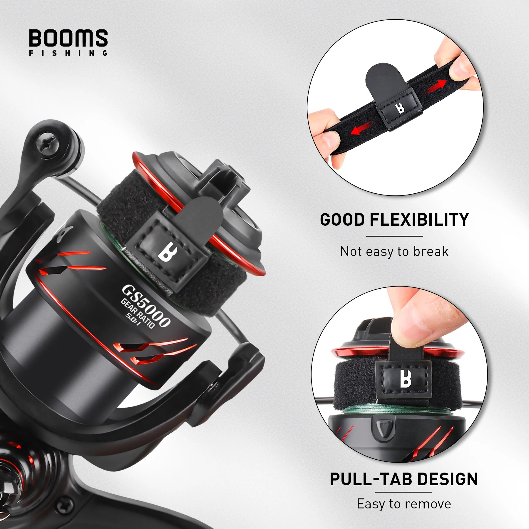 Booms Fishing SB1 4Pcs Spinnin - Reel Cover recensie en prijs